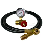 Portable Air Tank / Bubble Assembly Repair Kit Valve Gauge Hose Chuck Manifold. Fixed Price $24.67.