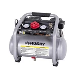 Husky 2 Gal. 135 Psi Portable Electric Quiet Air Compressor. Fixed Price $160.99.