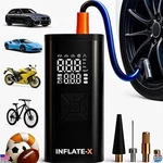 Portable Tire Inflator - 150 Psi, 20000 Mah Battery, Digital Display, Led Light. Fixed Price $87.48.