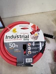 Apex 5/8 In 50 Ft Red Rubber Hot Water Garden Hose Industrial Flexible Durable. Fixed Price $63.95.