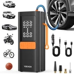 Tire Inflator Portable Air Compressor, 150psi&12v Dc Pump For Car Tires, .... Fixed Price $28.43.