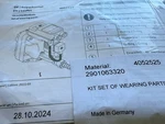 Atlas Copco 2901063320 Wearing Kit. Fixed Price $47.95.