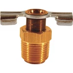 Milton 3/8in. Mnpt Brass Compressor Tank Drain Cock, Model# S-614-6. Fixed Price $12.99.