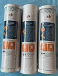 2 Each Aquaboon 5 Micron 9.75 X 2.5 Inch Carbon Block Filter Cartridge Plus One. Fixed Price $15.00.