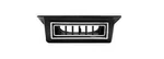 Vintage Air 49050-vul A/c Under Dash Louver Vent W/ Chrome Trim 5" X 1-1/2" 4". Fixed Price $26.51.