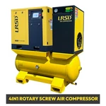 208-230v 20hp 15kw Rotary Screw Air Compressor 125psi W/ Dryer + 80 Gal Tank. Fixed Price $7869.00.