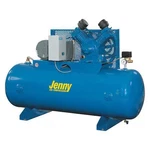 Jenny J5a-80-230/1 Air Compressor, Horiz. Tank, 1 Stage, 5 Hp. Fixed Price $4551.99.