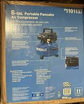 Kobalt 6-gallon Portable Pancake Air Compressor - Model 02106410 Item. Fixed Price $100.00.