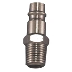 Milton S-760 Industries Hi-flo V-style 1/4" Mnpt Brass Plug 2/cd. Fixed Price $14.96.