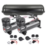 200 Psi Air Compressor 2 Pcs+4 Gallon Tank For Train Horns Suspension. Fixed Price $264.99.