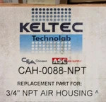 Keltec Cah-0088-npt 3/4" Compressed Air Filter Housing - 88 Scfm. Fixed Price $155.00.